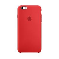 iPhone 6S Plus Silikon Kılıf - Kırmızı