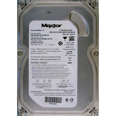 250GB Maxtor 7200rpm SATA2 Hard Disk
