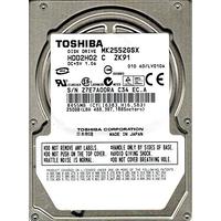 250GB Toshiba MK2552GSX 2.5" SATA2 Hard Disk               
