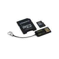 32GB Multi Kit Clas 10 microSD+SD adap+USB Android