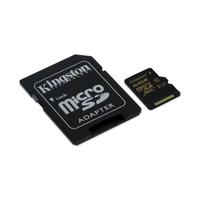 Kingston 64GB microSDXC Class U3 UHS-I 90R/45W + SD Adapter