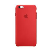 iPhone 6S Plus Silikon Kılıf - Kırmızı