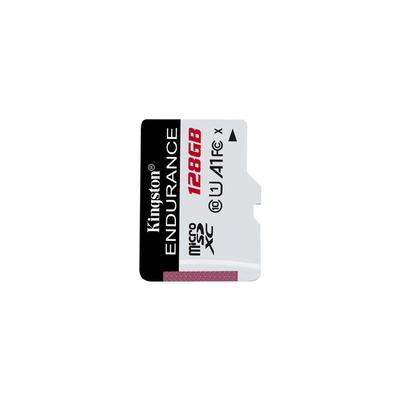 Kingston 128GB microSDHC Endurance 95R/45W C10 A1 UHS-I Card Only