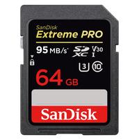 SanDisk Extreme Pro SDHC 64GB - 95MB/s V30 UHS-I U3