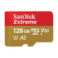 SanDisk Extreme microSDXC UHS-I Card- 128GB