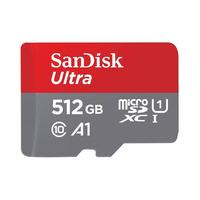 SanDisk Ultra microSDXC 512GB  A1 Class 10 UHS-I