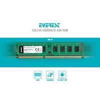 Everest RM-44 4GB Masaüstü 1600MHz DDR3 CL11 16 Çipli Ram