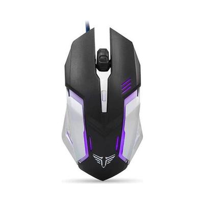 Everest SM-G72 Usb Siyah/Gümüş Işıklandırmalı Oyuncu Mouse 