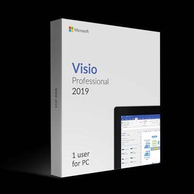Microsoft Visio Pro 2019 Lisans Kartı 