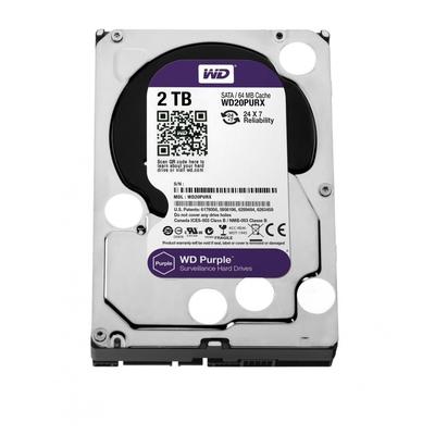 Western Digital Purple 2TB 7-24 64MB SATA3 Hard Disk